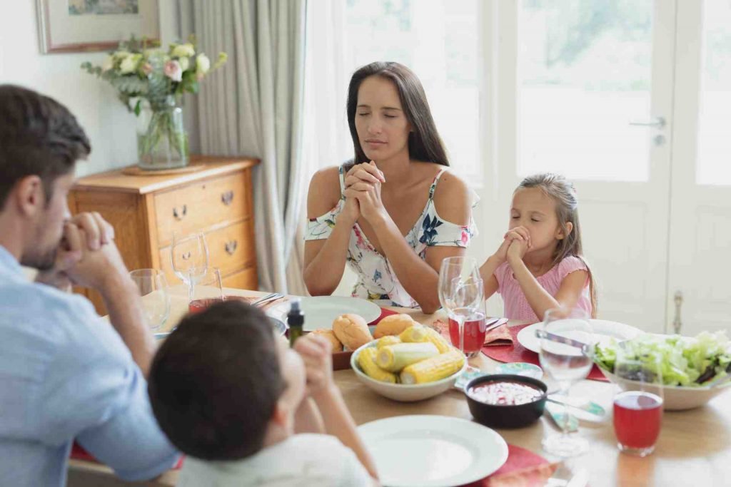 a importância da oração na família